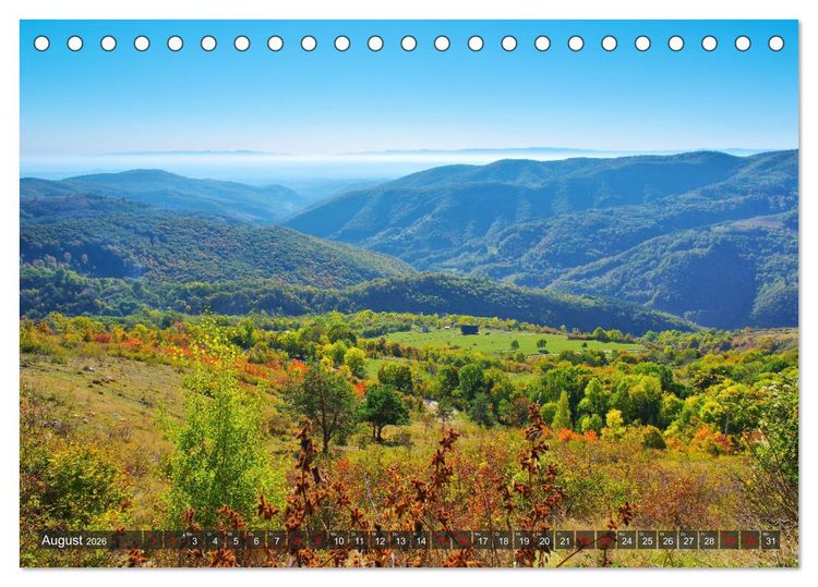 Produktbild: TransApuseni - Sch&ouml;nste Panoramastra&szlig;e in Siebenb&uuml;rgen (Tischkalender 2026 DIN A5 quer), CALVENDO Monatskalender