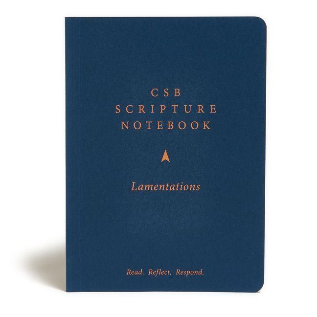 Produktbild: CSB Scripture Notebook, Lamentations