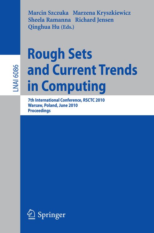 Produktbild: Rough Sets and Current Trends in Computing