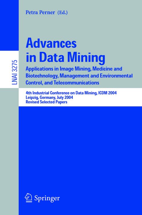 Produktbild: Advances in Data Mining