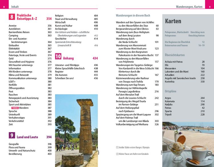 Reise Know-How Reiseführer Peloponnes