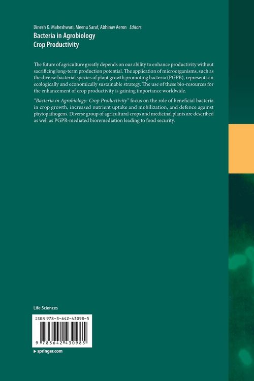 Produktbild: Bacteria in Agrobiology: Crop Productivity