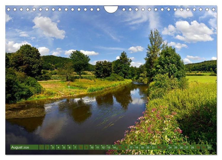 Produktbild: Landschaften im Altm&uuml;hltal (Wandkalender 2026 DIN A4 quer), CALVENDO Monatskalender
