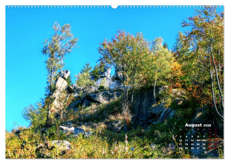 Produktbild: Bilder aus dem sch&ouml;nen Harz (hochwertiger Premium Wandkalender 2026 DIN A2 quer), Kunstdruck in Hochglanz