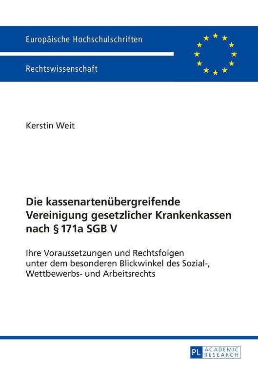 Produktbild: Die kassenartenuebergreifende Vereinigung gesetzlicher Krankenkassen nach &sect; 171a SGB V