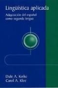 Produktbild: Lingu Stica Aplicada: Adquisici N del Espa Ol Como Segunda Lengua