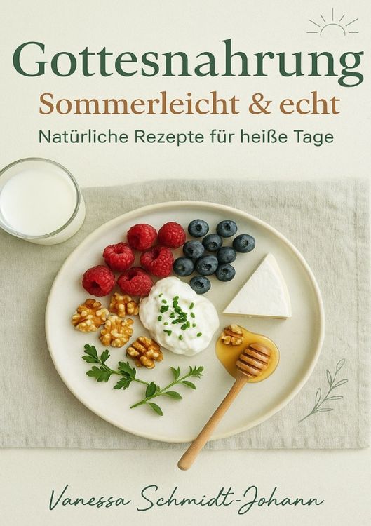 Produktbild: Gottesnahrung &ndash; Sommerleicht &amp; echt Nat&uuml;rliche Rezepte f&uuml;r hei&szlig;e Tage