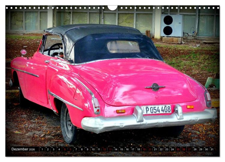 Produktbild: Best of Oldsmobile - Ein Cabrio Klassiker in Kuba (Wandkalender 2026 DIN A3 quer), CALVENDO Monatskalender