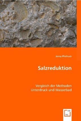 Produktbild: Pfeifruck, J: Salzreduktion
