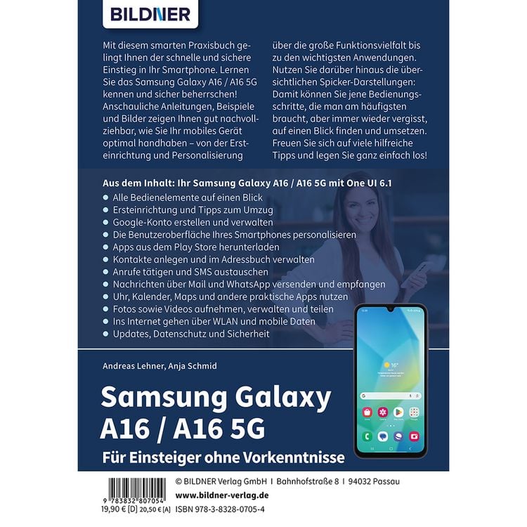 Samsung Galaxy A16 / A16 5G - Für Einsteiger ohne Vorkenntnisse