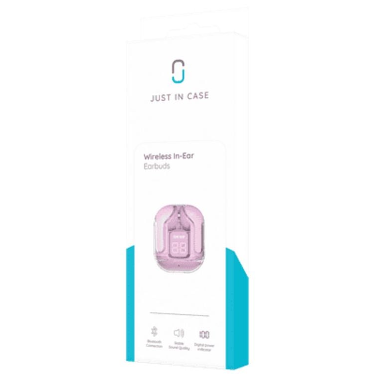 Just in Case - Earbuds Pink