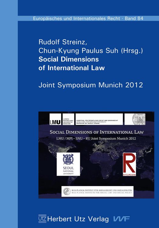 Produktbild: Social Dimensions of International Law