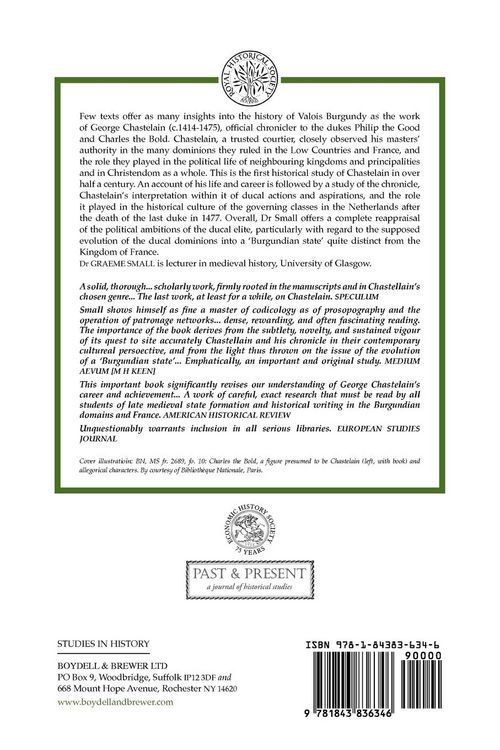 Produktbild: George Chastelain and the Shaping of Valois Burgundy