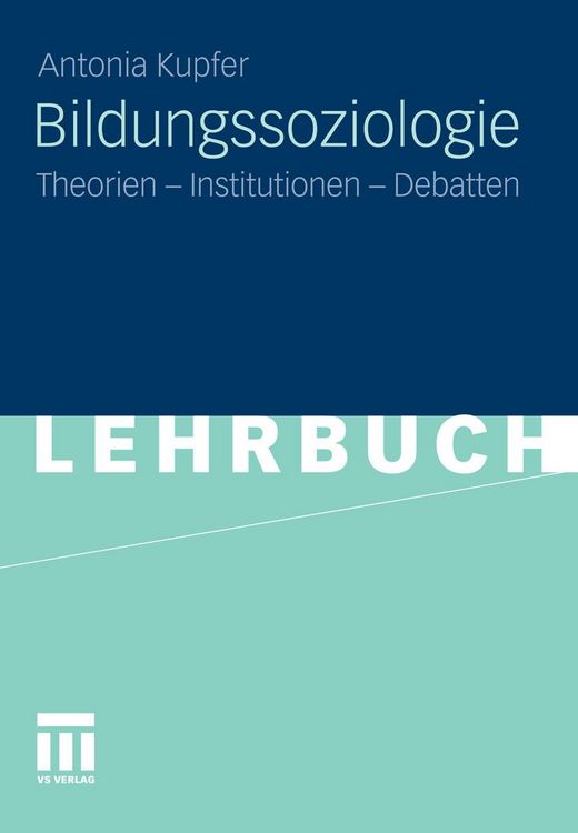 Produktbild: Bildungssoziologie