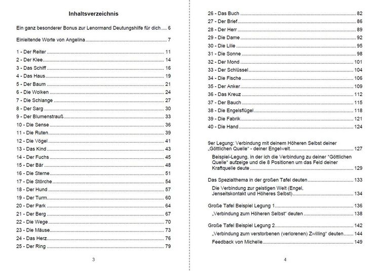 Produktbild: Lenormand Deutung geistige Welt &bdquo;Verbindung mit den Engeln, H&ouml;heres Selbst oder Jenseitskontakt&ldquo;