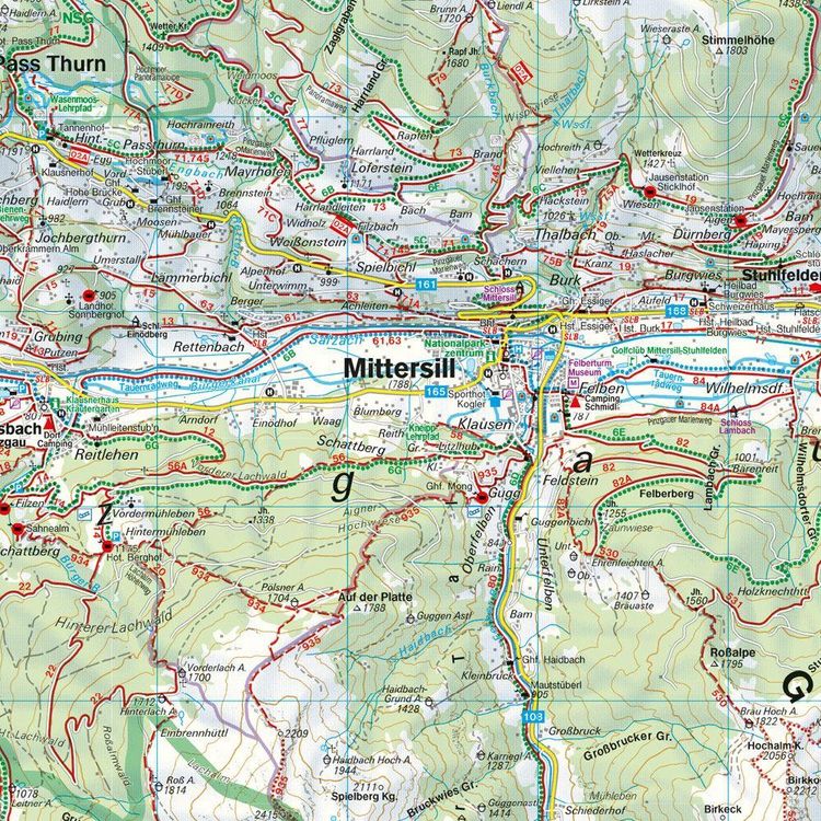 Produktbild: freytag & berndt Wanderkarte WK 121 Gro&szlig;venediger - Oberpinzgau 1:50.000