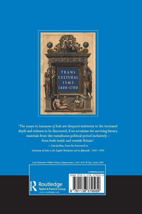 Produktbild: Literatures of Exile in the English Revolution and its Aftermath, 1640-1690