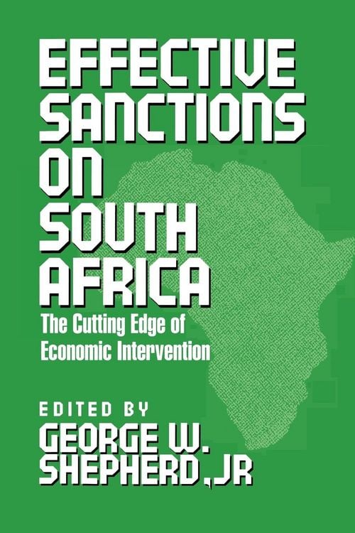 Produktbild: Effective Sanctions on South Africa