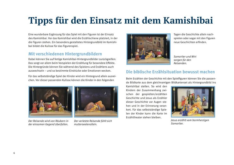 Produktbild: Der barmherzige Samariter. Erz&auml;hlschienen-Figurenset