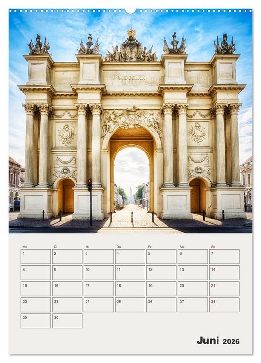 Produktbild: Potsdam in Farbe (hochwertiger Premium Wandkalender 2026 DIN A2 hoch), Kunstdruck in Hochglanz