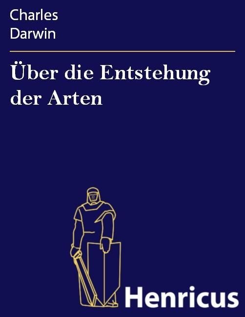 Produktbild: &Uuml;ber die Entstehung der Arten