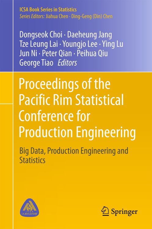 Produktbild: Proceedings of the Pacific Rim Statistical Conference for Production Engineering