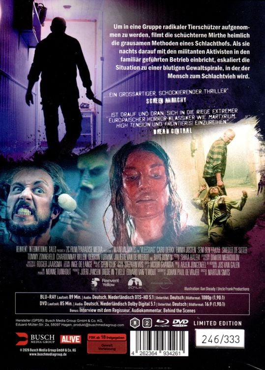 Produktbild: Meat Kills (uncut) - 2-Disc Limited Edition Mediabook - Cover E (Blu-ray + DVD)