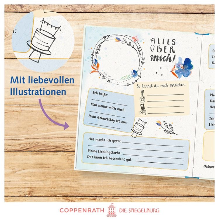 Produktbild: Freundebuch: Handlettering - Best friends