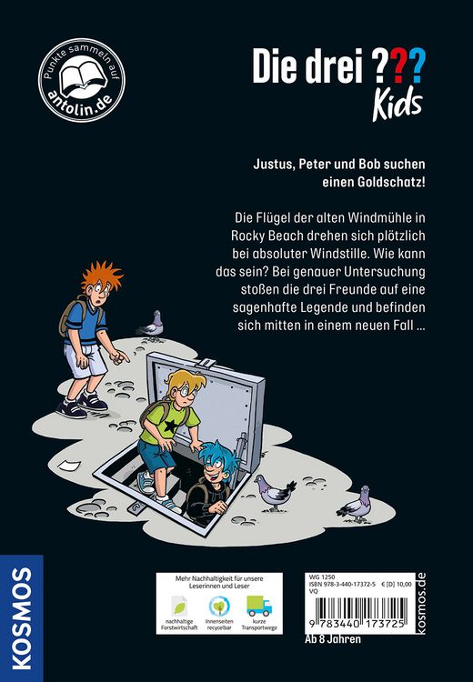 Produktbild: Die drei ??? Kids, 93, Die Geisterm&uuml;hle