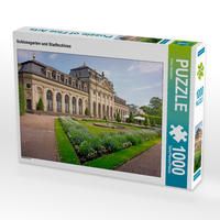 Produktbild: CALVENDO Puzzle Schlossgarten und Stadtschloss | 1000 Teile Lege-Gr&ouml;&szlig;e 64x48cm Foto-Puzzle f&uuml;r gl&uuml;ckliche Stunden