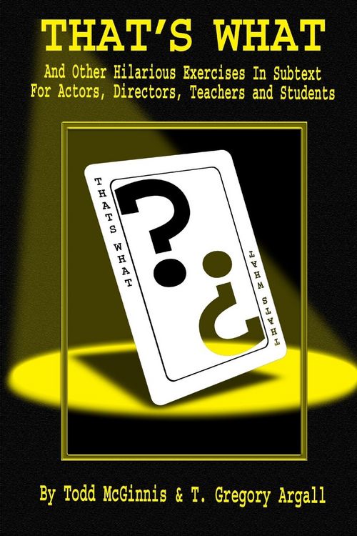 Produktbild: That's What And Other Exercises in Subtext