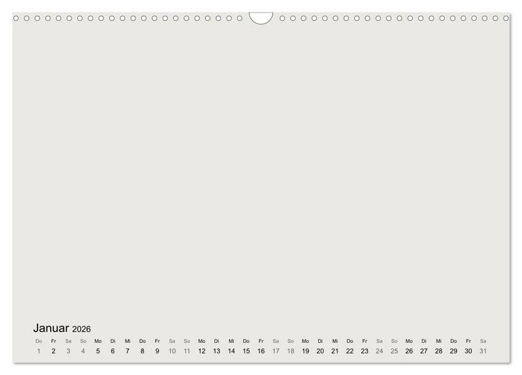 Produktbild: DIY Bastel-Kalender -Erdige Pastell Farben- Zum Selbstgestalten (Wandkalender 2026 DIN A3 quer), CALVENDO Monatskalender