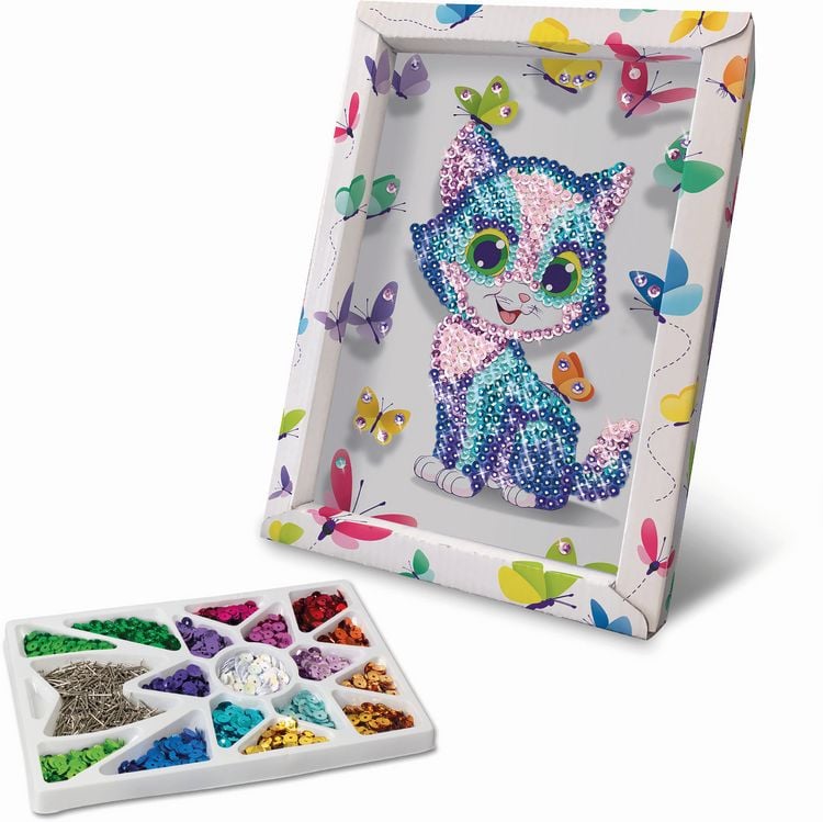 Produktbild: Lansay - Paillettenkunst Katze