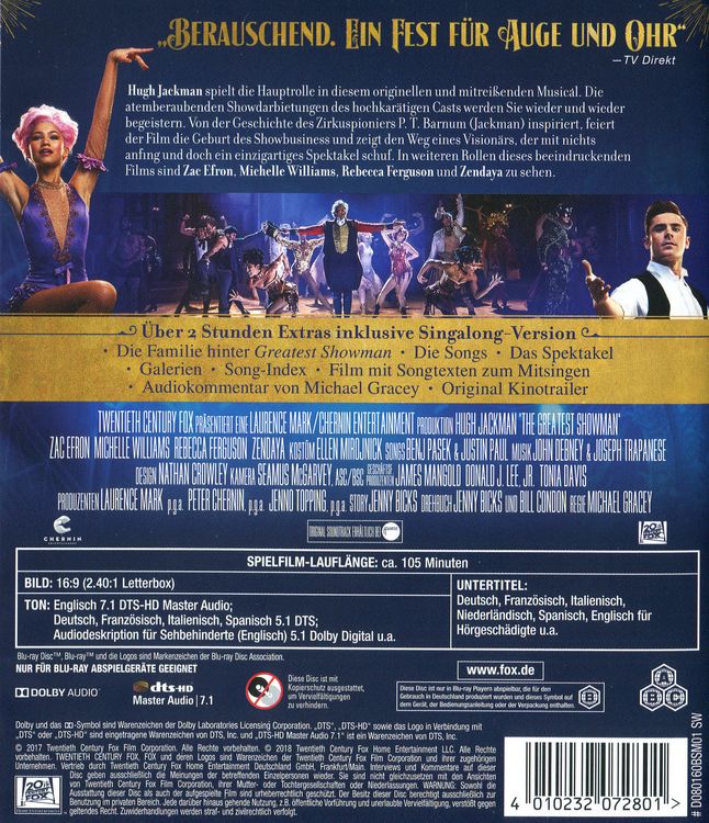 Produktbild: Greatest Showman