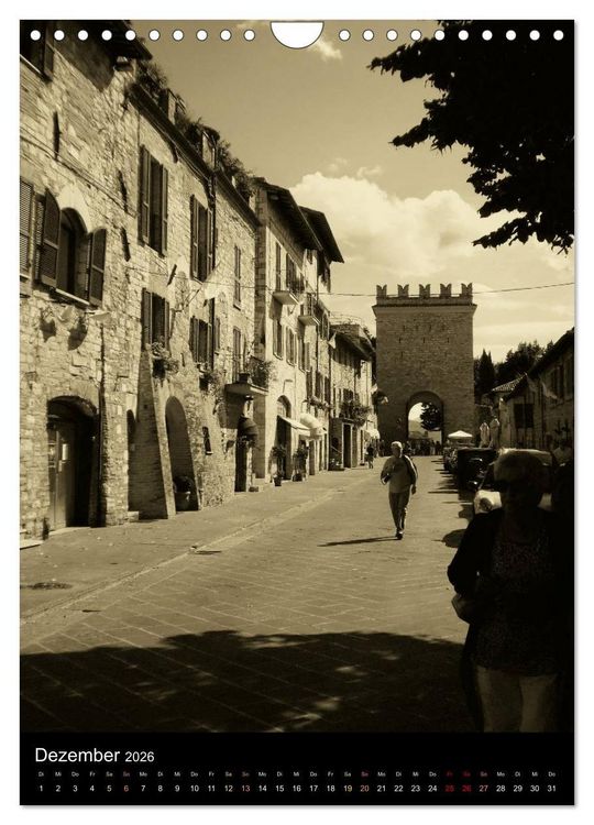 Produktbild: Assisi. Ein Ort der Besinnung. (Wandkalender 2026 DIN A4 hoch), CALVENDO Monatskalender