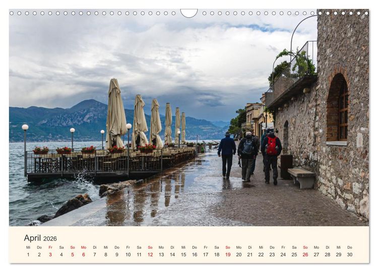 Produktbild: Wanderreise Gardasee (Wandkalender 2026 DIN A3 quer), CALVENDO Monatskalender