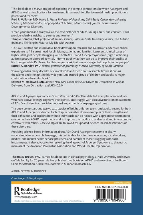 Produktbild: ADHD and Asperger Syndrome in Smart Kids and Adults