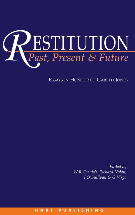 Produktbild: Restitution: Past, Present and Future