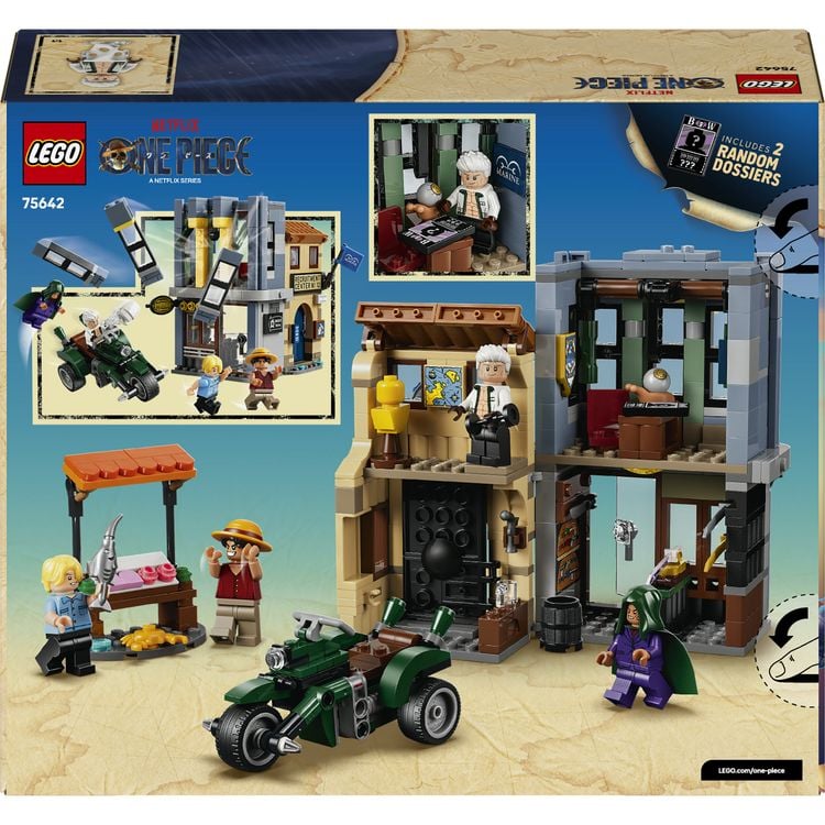 Produktbild: LEGO ONE PIECE 75642 Showdown mit Kapit&auml;n Smoker, Spielzeug ab 9 Jahren