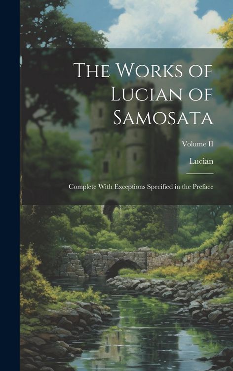 Produktbild: The Works of Lucian of Samosata: Complete With Exceptions Specified in the Preface; Volume II