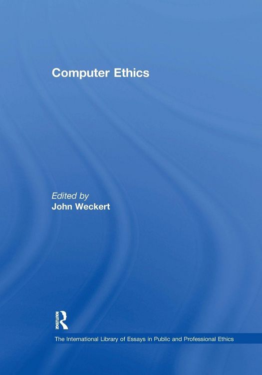 Produktbild: Computer Ethics
