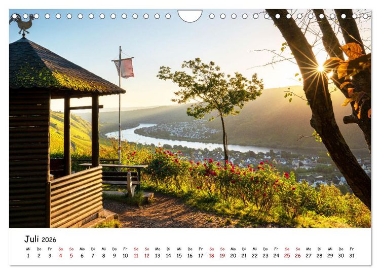 Produktbild: Heimat Entdecken - Die Mosel (Wandkalender 2026 DIN A4 quer), CALVENDO Monatskalender