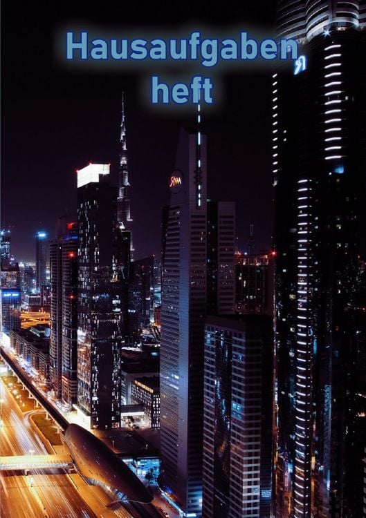 Produktbild: DinA5 Hausaufgabenheft