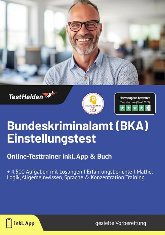 Produktbild: Bundeskriminalamt (BKA) Einstellungstest