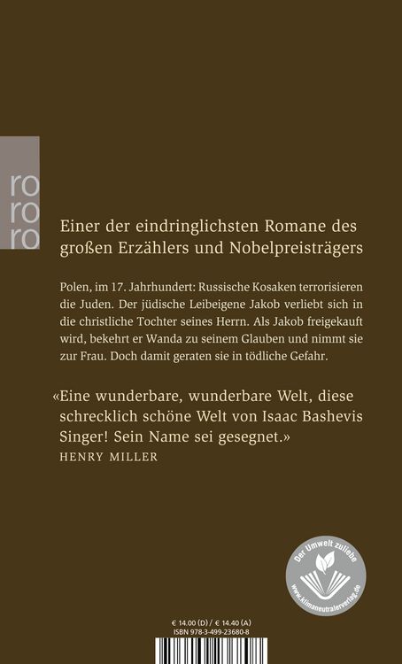 Produktbild: Jakob der Knecht