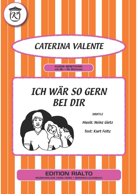 Produktbild: Ich w&auml;r so gern bei dir