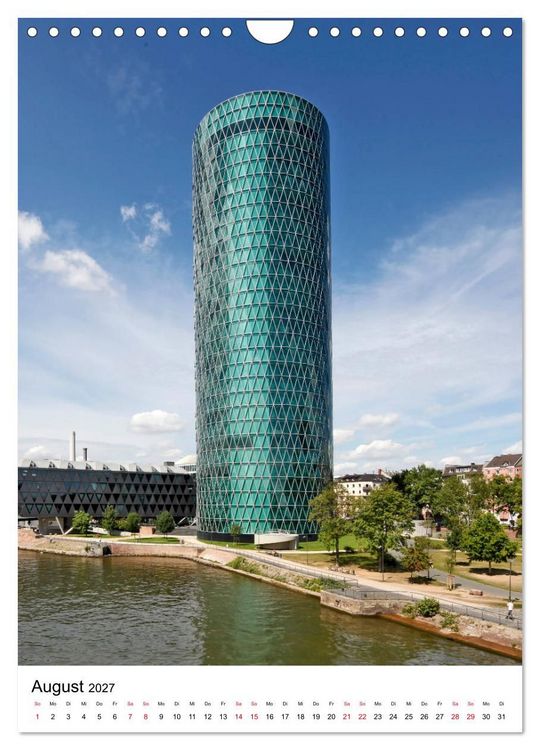 Produktbild: Frankfurt am Main vom Frankfurter Taxifahrer Petrus Bodenstaff (Wandkalender 2027 DIN A4 hoch), CALVENDO Monatskalender