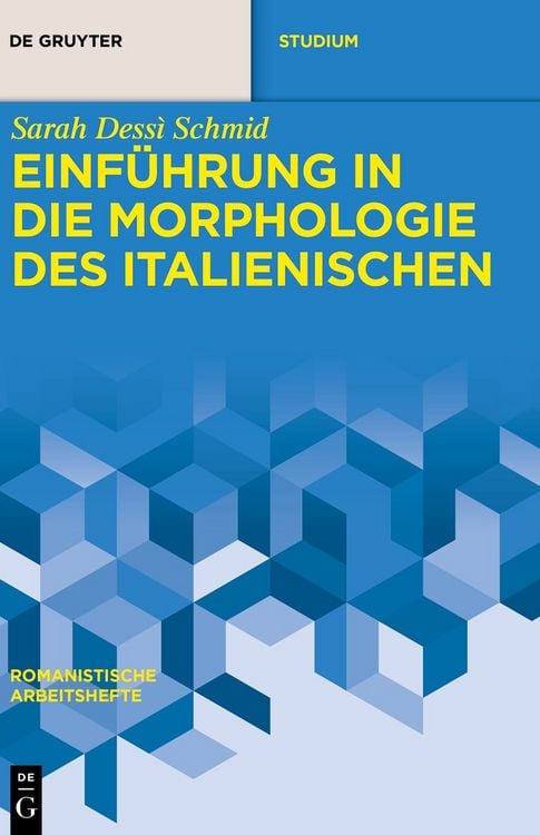 Produktbild: Einf&uuml;hrung in die Morphologie des Italienischen