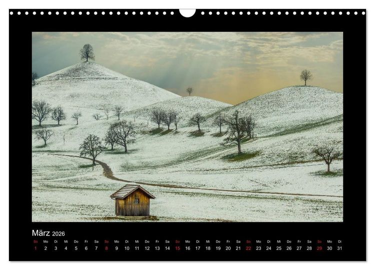Produktbild: My Switzerland (Wandkalender 2026 DIN A3 quer), CALVENDO Monatskalender