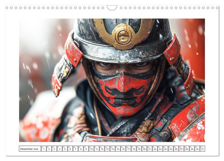 Produktbild: Mein Samurai (Wandkalender 2026 DIN A3 quer), CALVENDO Monatskalender